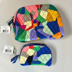 Vera Bradley Pop Art Small & Medium Cosmetic Bags NEW
